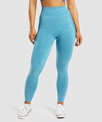 Leggins Gymshark Flex High Waisted Mujer Azules | CO 2895MQZ